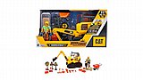 ערכת משחק מחפרון מבית CAT כולל דמות ואביזרים - 22 חלקים ערכת משחק מחפרון מבית CAT כולל דמות ואביזרים - 22 חלקים