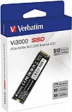 דיסק פנימי Verbatim 512GB SSD Vi3000 M.2 2280 דיסק פנימי Verbatim 512GB SSD Vi3000 M.2 2280