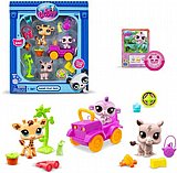 פט שופ סט חיות ספארי עם 3 חיות My littlest pet shop פט שופ סט חיות ספארי עם 3 חיות My littlest pet shop