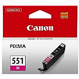 דיו מגנטה מקורי CANON CLI 551M דיו מגנטה מקורי CANON CLI 551M