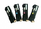 סט תואם 4 צבעים למדפסת 6128 Xerox סט תואם 4 צבעים למדפסת 6128 Xerox