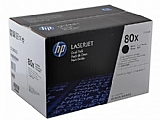 זוג טונרים מקוריים hp 80x CF280XD זוג טונרים מקוריים hp 80x CF280XD