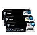 מארז שלוש טונרים HP131A CF211- מקורי מארז שלוש טונרים HP131A CF211- מקורי