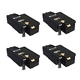 ארבעה טונרים תואמים Xerox 106R02763 ארבעה טונרים תואמים Xerox 106R02763