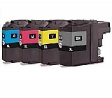 סט דיו תואמים Brother LC125XL LC127XL סט דיו תואמים Brother LC125XL LC127XL
