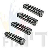ארבעה טונרים תואמים HP CF410X ארבעה טונרים תואמים HP CF410X