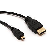 כבל HDMI ל- MICRO HDMI באורך 1.8 מטר כבל HDMI ל- MICRO HDMI באורך 1.8 מטר
