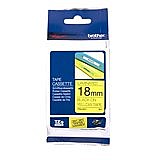 סרט למכשיר Ptouch ברוחב 18mm הדפסה בשחור על רקע צהוב TZe-641 סרט למכשיר Ptouch ברוחב 18mm הדפסה בשחור על רקע צהוב TZe-641