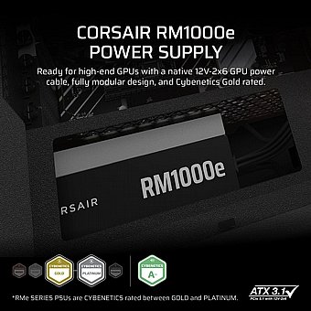 ��� ��� Corsair RM1000e Fully Modular 1000W 80 Plus Gold