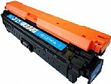 טונר כחול תואם HP CE741A טונר כחול תואם HP CE741A