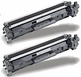 זוג טונרים תואמים HP CF217A זוג טונרים תואמים HP CF217A