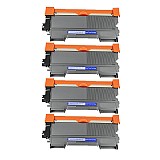 ארבעה טונרים תואמים BROTHER TN2010 ארבעה טונרים תואמים BROTHER TN2010