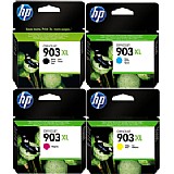 סט 4 ראשי דיו מקוריים HP 903XL סט 4 ראשי דיו מקוריים HP 903XL