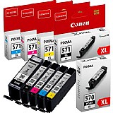 �� 5 ���� ��� ������� Canon PGI570XL- CLI571XL
