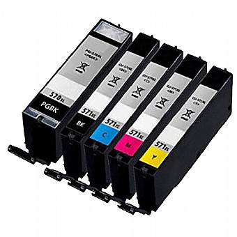 �� 5 ���� ��� ������ Canon PGI570XL- CLI571XL