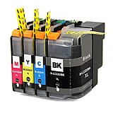 סט 4 ראשי דיו תואמים Brother LC22U XL סט 4 ראשי דיו תואמים Brother LC22U XL