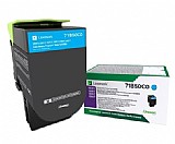 טונר כחול מקורי Lexmark 71B50C0 טונר כחול מקורי Lexmark 71B50C0