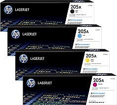 �� 4 ������ ������� HP 205A