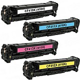 שלישיית צבעים תואמים HP 410X CF252XM שלישיית צבעים תואמים HP 410X CF252XM