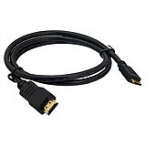 כבל 3 מטר HDMI ל Mini HDMI כבל 3 מטר HDMI ל Mini HDMI