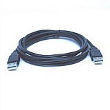 כבל USB 2.0 זכר ל- USB 2.0 זכר כבל USB 2.0 זכר ל- USB 2.0 זכר