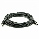 כבל USB 2.0 זכר ל- B זכר כבל USB 2.0 זכר ל- B זכר