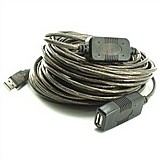 כבל מאריך 15m USB 2.0 כבל מאריך 15m USB 2.0