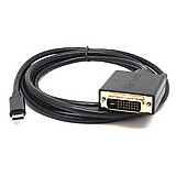 כבל USB 3.1 Type C ל- DVI כבל USB 3.1 Type C ל- DVI