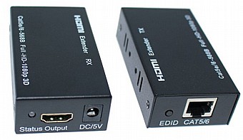 ����� HDMI ��� ����� RJ45 �� 60 ��� Gold Touch HDMI-EX-60