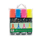 סט 4 מרקרים צבעוניים - מבית Line Plus סט 4 מרקרים צבעוניים - מבית Line Plus