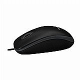 עכבר חוטי בצבע שחור Logitech B100 עכבר חוטי בצבע שחור Logitech B100