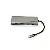 ���� ����� USB Type-C �� ������ Gold Touch SU-C15 DP+HDMI+VGA+4xUSB+LAN+TF/SD