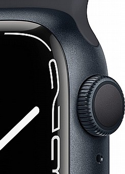 ���� ��� ��� Apple Watch Series 7 GPS + Cellular 41mm ���� Midnight Aluminium Case �� Midnight Sport Band