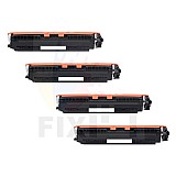 ארבעה טונרים תואמים HP 128A CE320A ארבעה טונרים תואמים HP 128A CE320A