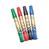 סט 12 טוש פרמננט ראש שטוח 90 בצבע ירוק - מבית Line Plus סט 12 טוש פרמננט ראש שטוח 90 בצבע ירוק - מבית Line Plus