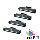 ארבעה טונרים תואמים Samsung 1660/MLT-D104S ארבעה טונרים תואמים Samsung 1660/MLT-D104S