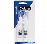 זוג עטי טיפקס ראש מתכת - מבית Cobra זוג עטי טיפקס ראש מתכת - מבית Cobra