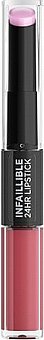 LOr?al Paris - ����� ��-���� Infaillible 24H 2-Step Longwear Lipstick ���� 213 Toujours Teaberry
