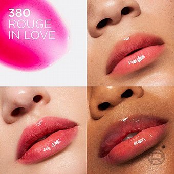 LOr?al Paris - ��� ������ Plump Ambition Hyaluron Lip Oil ���� 380 Rouge In Love (���� ��)