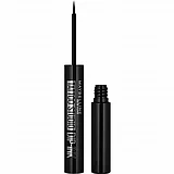 Maybelline Tattoo Studio Dip-Ink Eyeliner - איילינר נוזלי - גוון 100 שחור Maybelline Tattoo Studio Dip-Ink Eyeliner - איילינר נוזלי - גוון 100 שחור