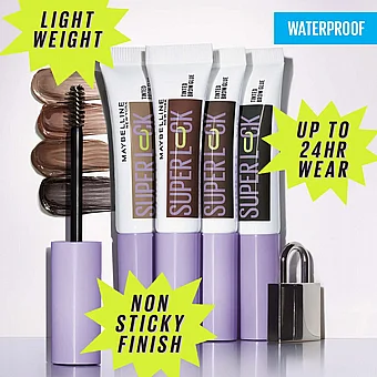 Maybelline Super Lock Tinted Brow Glue - �� ������ ������ ���� ���� ��� - ��� ��� ���