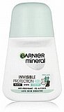 דאודורנט רול לאישה Garnier Invisible Fresh בנפח 50 מ"ל דאודורנט רול לאישה Garnier Invisible Fresh בנפח 50 מ"ל