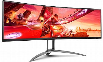 ��� ���� ������� ���� AOC AG493UCX2 48.8" 165Hz Dual-QHD 5k