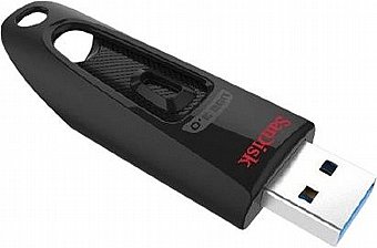 ������ ���� Sandisk Ultra USB 3.0 Flash Drive 128GB 130MB/s SDCZ48-128G-U46