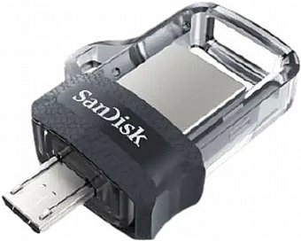 ������ ���� Sandisk Ultra Dual Drive m3.0 128GB 130MB/s  SDDD3-128G-G46