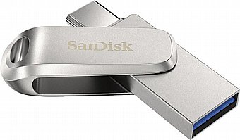 ������ ���� Sandisk Ultra Dual Drive Luxe USB Type-C 128GB 400MB/s SDDDC4-128G-G46