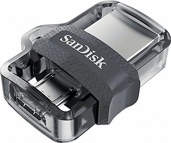 ������ ���� Sandisk Ultra Dual Drive m3.0 256GB 150MB/s SDDD3-256G-G46