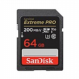 כרטיס זיכרון Sandisk Extreme Pro 64GB 200Mb/s SDSDXXU-064G-GN4IN כרטיס זיכרון Sandisk Extreme Pro 64GB 200Mb/s SDSDXXU-064G-GN4IN