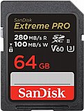 כרטיס זיכרון Sandisk Extreme Pro 64GB 280MB/s SDXC SDSDXEP-064G-GN4IN כרטיס זיכרון Sandisk Extreme Pro 64GB 280MB/s SDXC SDSDXEP-064G-GN4IN