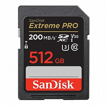 ����� ������ Sandisk Extreme Pro 512GB 200Mb/s SDSDXXD-512G